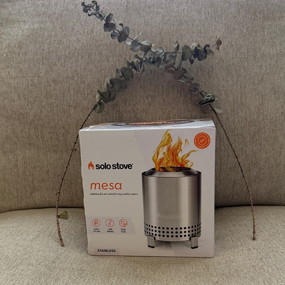 Mesa Stainless Steel Fire Pit